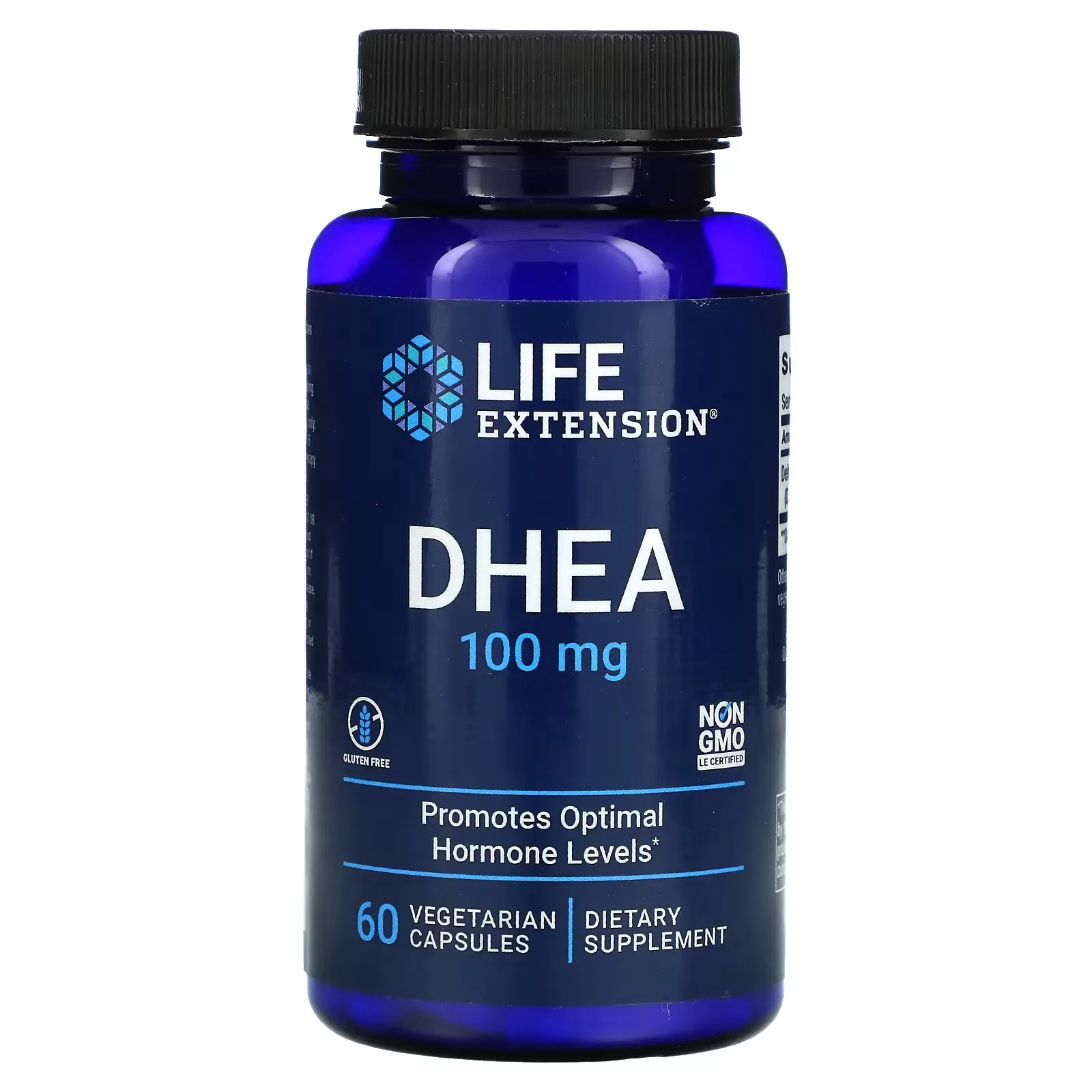 DHEA, 100 mg, 60 Vegetarian Capsules