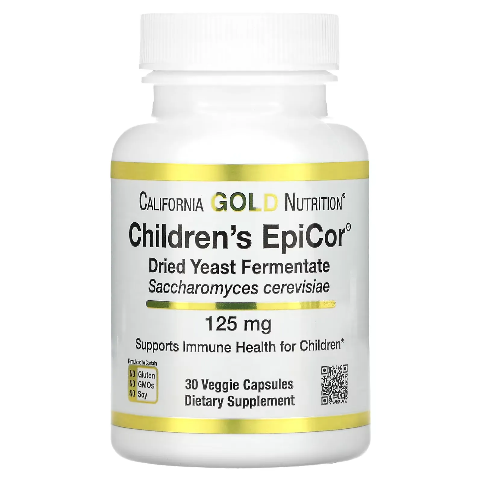 Children's Epicor, 125 mg, 30 Veggie Capsules