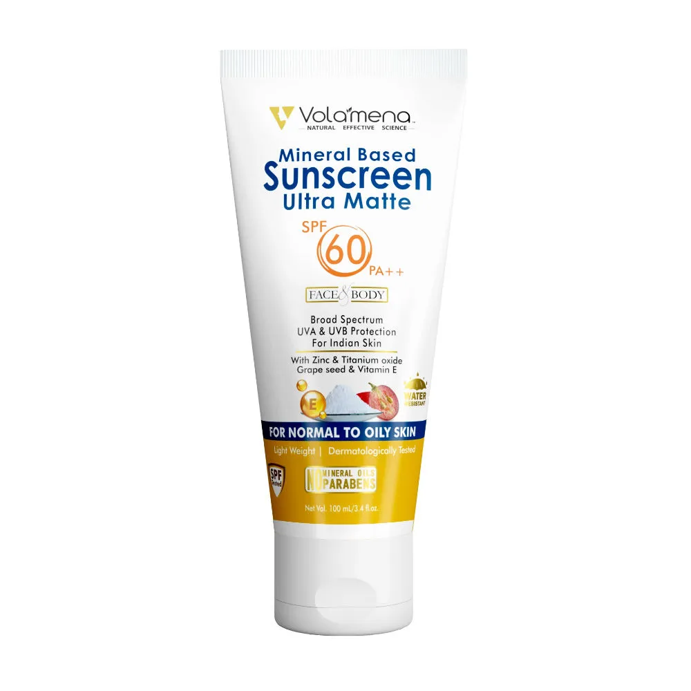 Volamena Mineral Based Sunscreen Gel Ultra Matte SPF 60 PA++