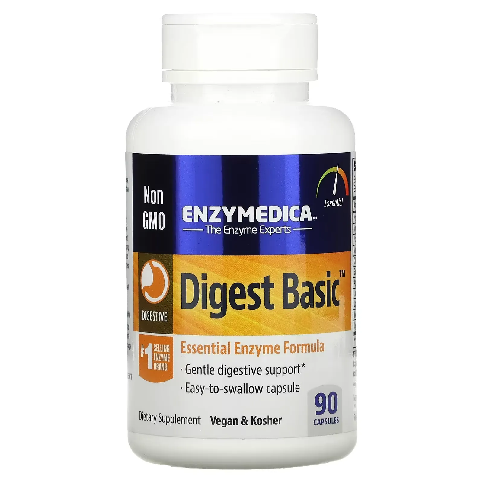 Digest Basic, Essential Enzyme Formula, 90 Capsules