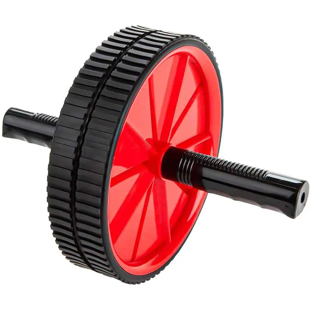 Strauss Premium Exercise Wheel,  Red  Free Size