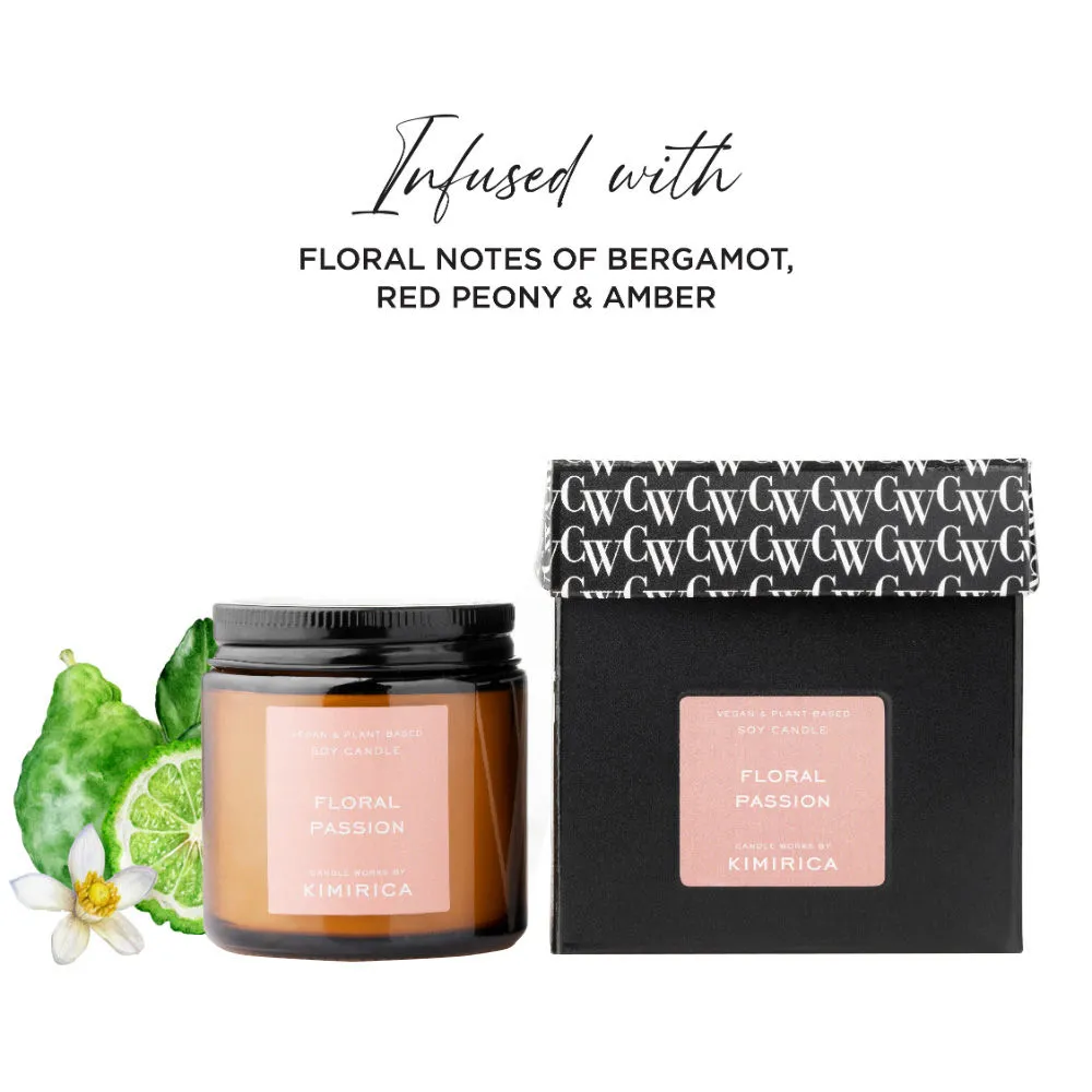 Kimirica Floral Passion Candle