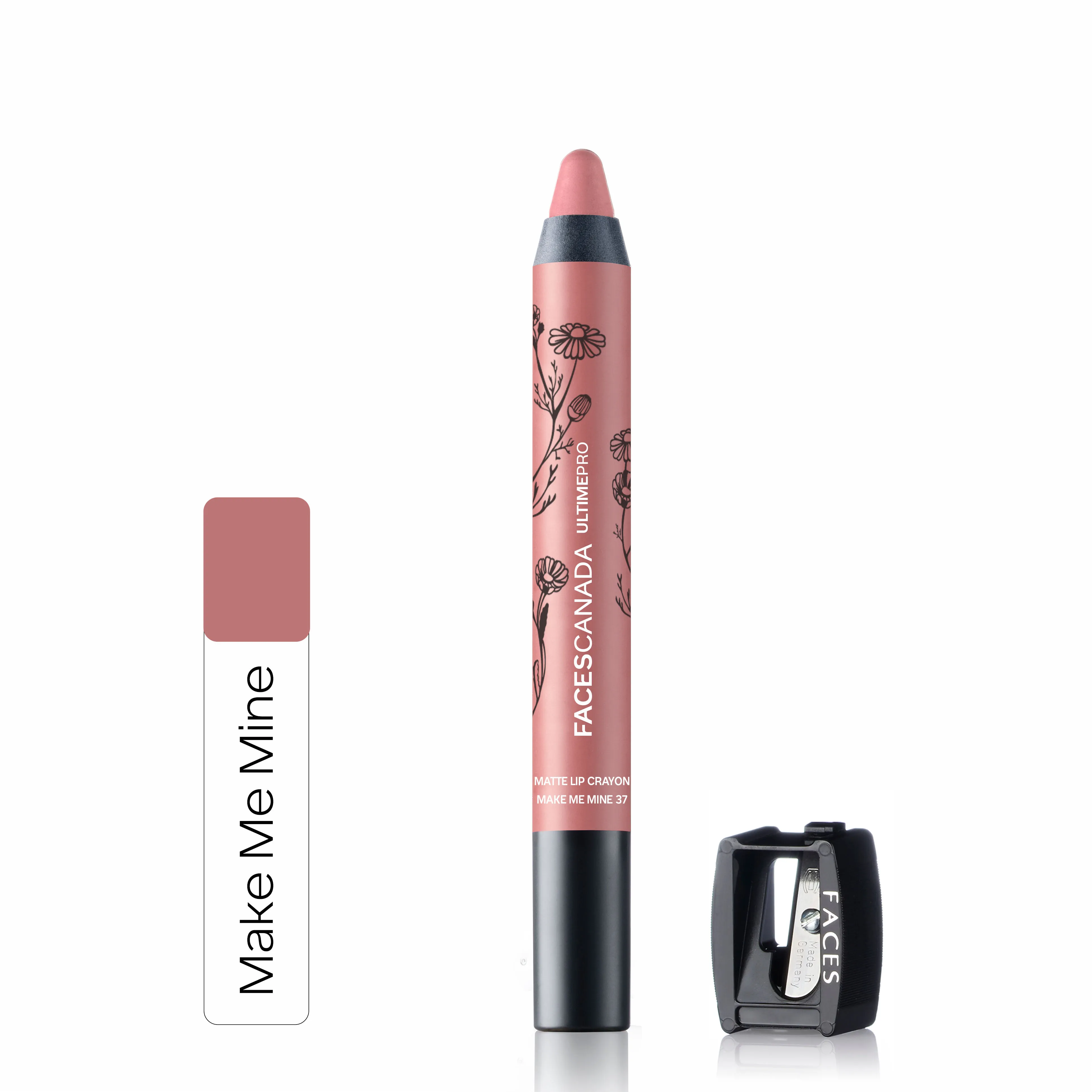 Faces Canada Ultime Pro Matte Lip Crayon With Free Sharpener