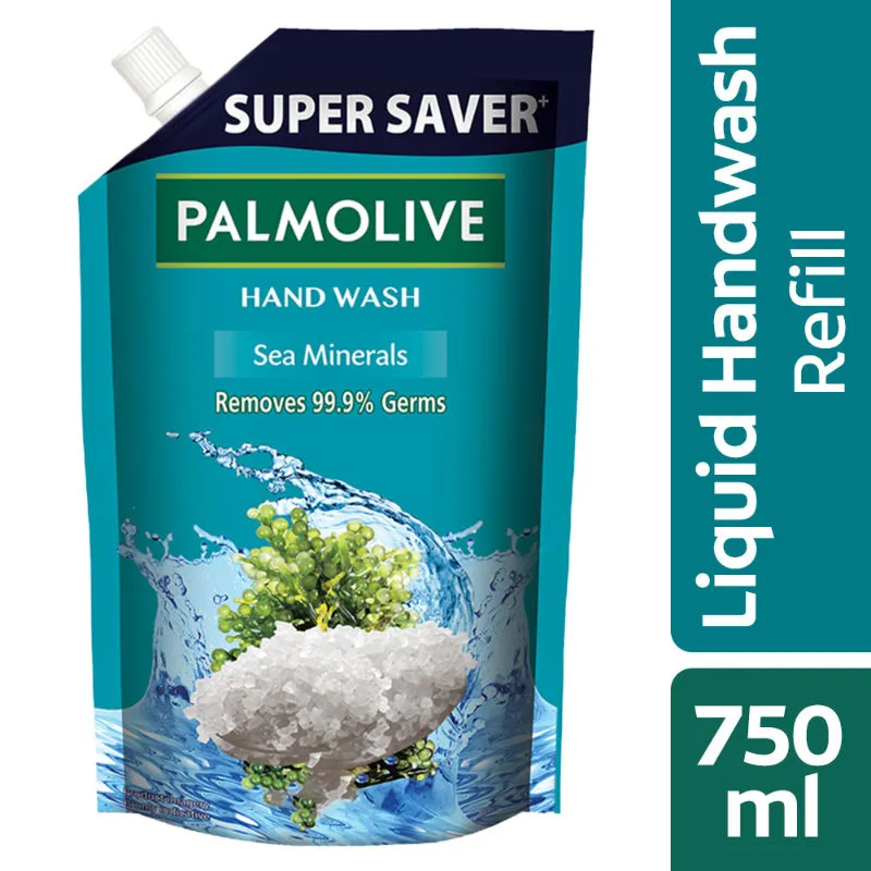 Palmolive Naturals Sea Minerals Liquid Hand Wash, Removes 99.9% Germs