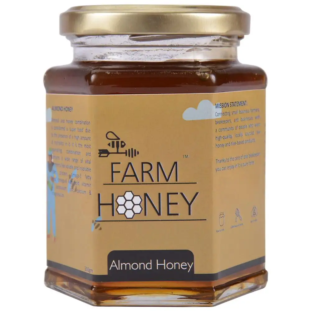 Farm Honey Almond Honey,  250 g  Unflavoured