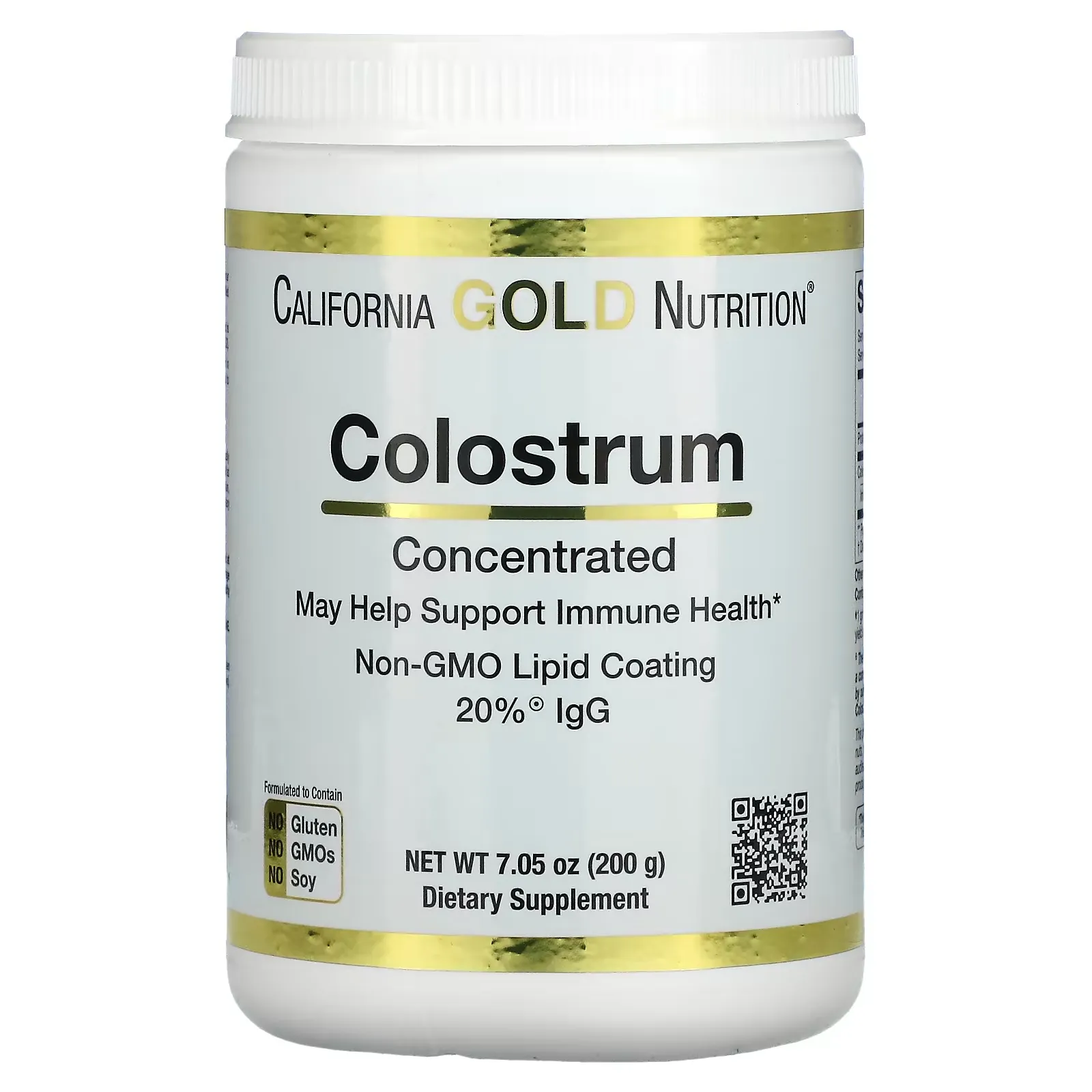 Colostrum Powder, Concentrated, 7.05 oz (200 g)