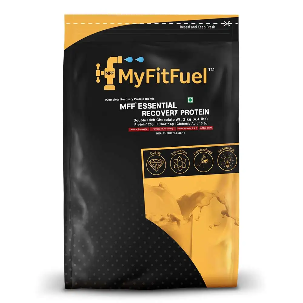 MyFitFuel MFF Essential Recovery Protein,  4.4 lb  Double Rich Chocolate