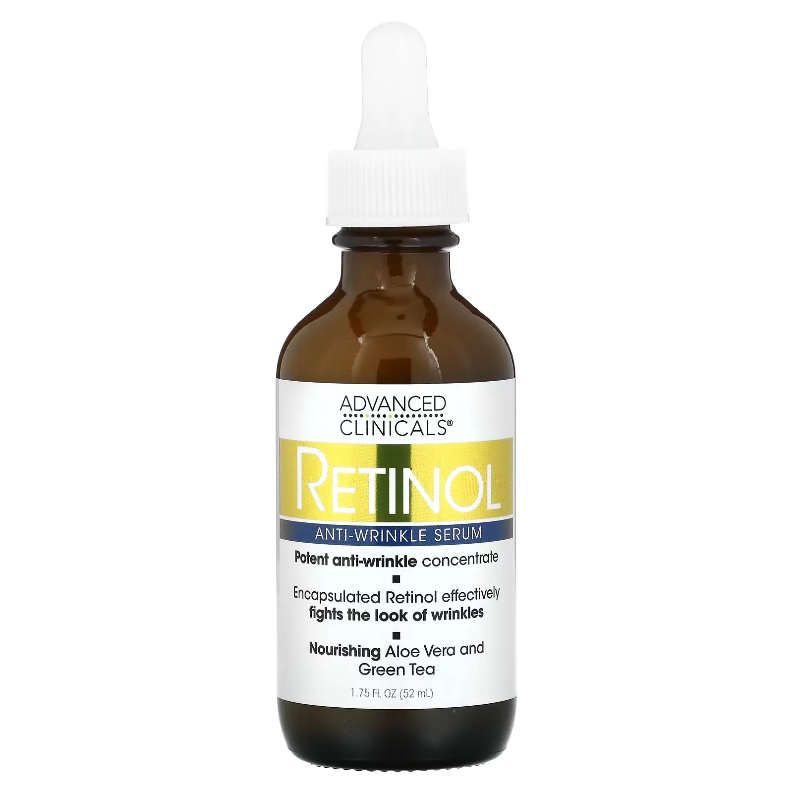 Retinol Serum, Anti-Wrinkle, 1.75 fl oz (52 ml)