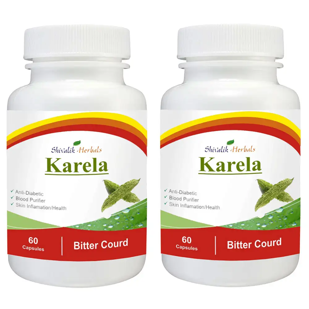 Shivalik Herbals Karela,  120 capsules