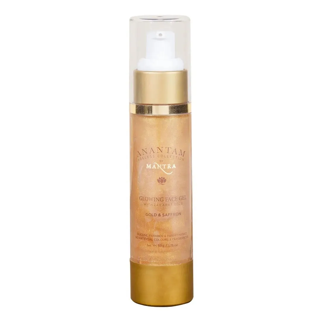 Mantra Herbal Gold & Saffron Glowing Face Gel With 24 Karat Gold