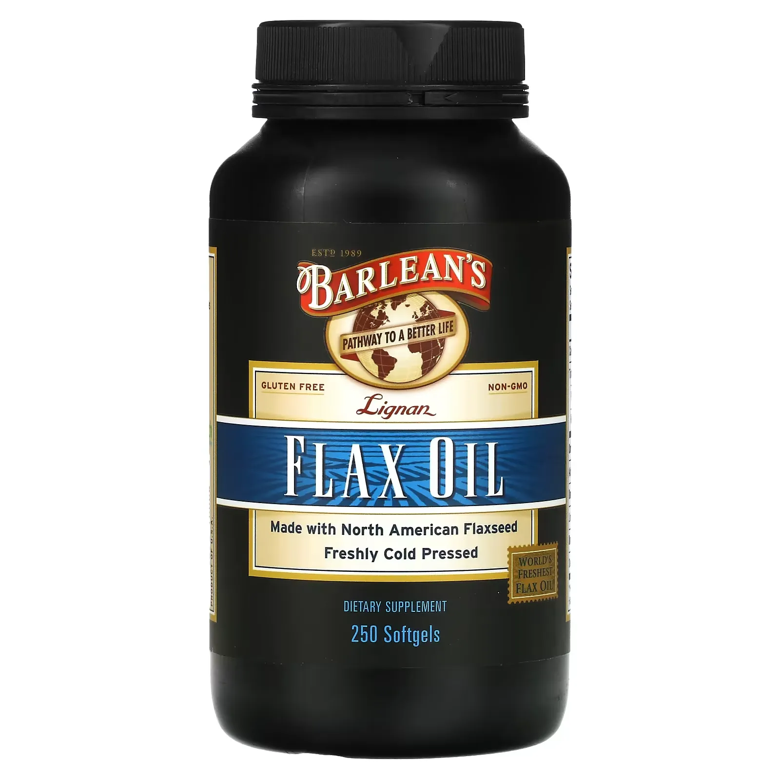 Lignan Flax Oil, 250 Softgels