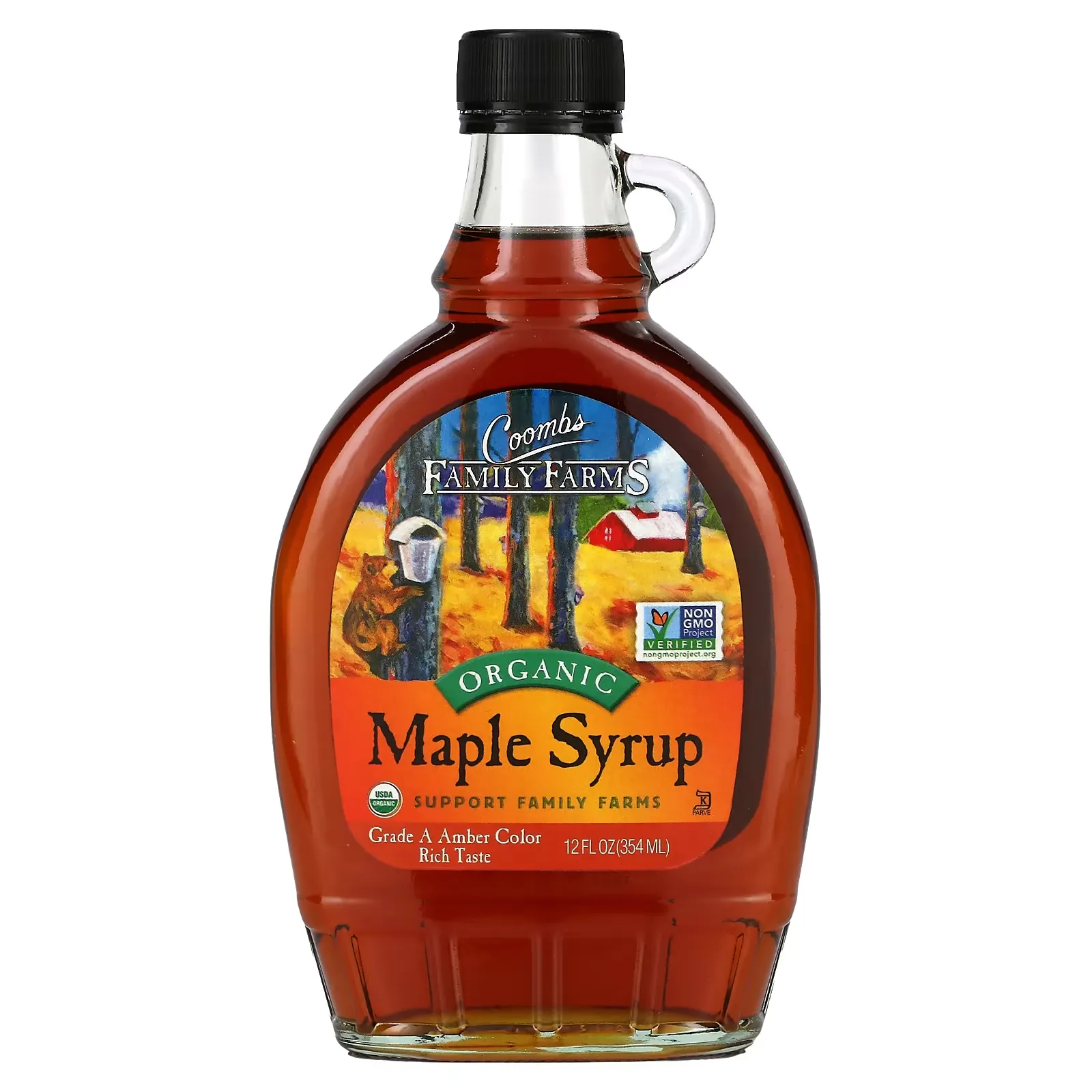 Organic Maple Syrup, 12 fl oz (354 ml)