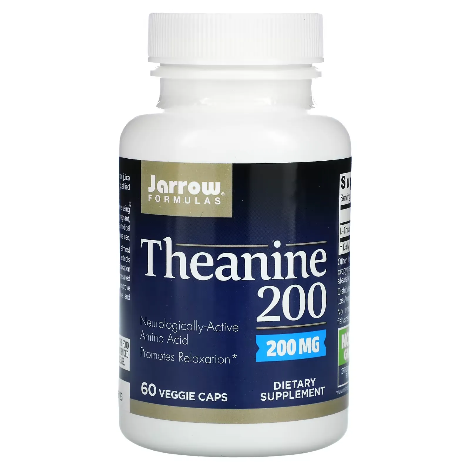 Theanine 200, 200 mg, 60 Veggie Caps