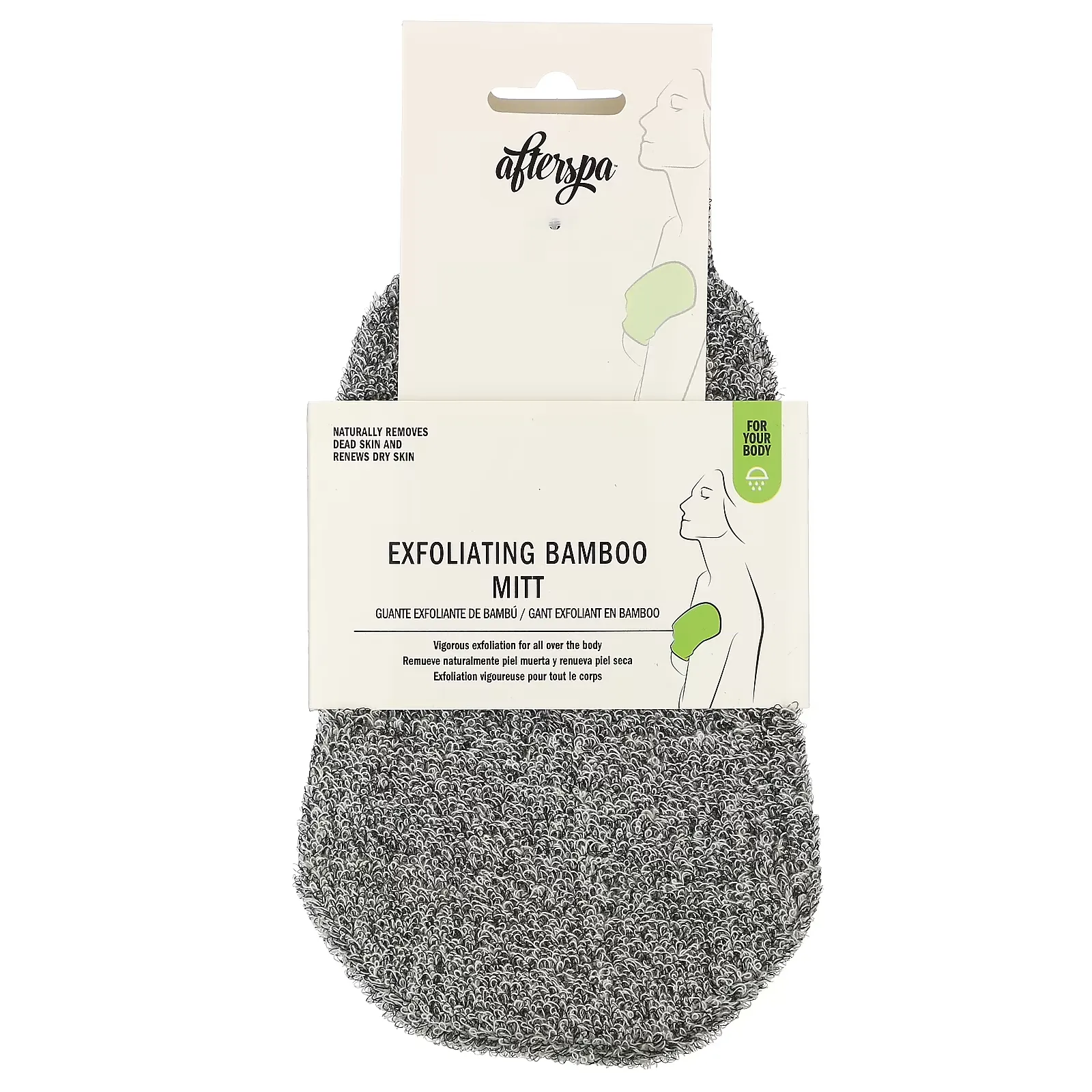 Exfoliating Bamboo Mitt, 1 Mitt