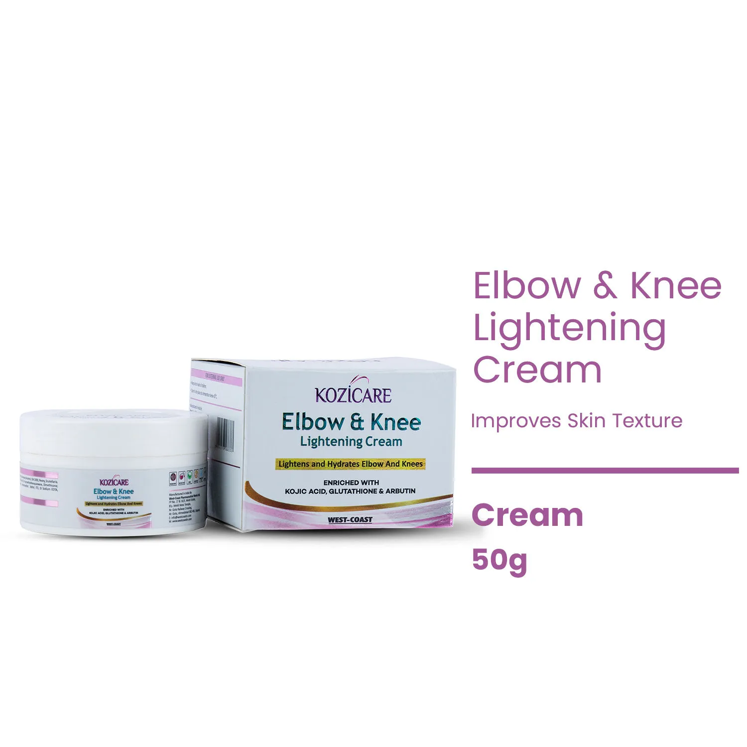 Kozicare Elbow & Knee Brightening Cream