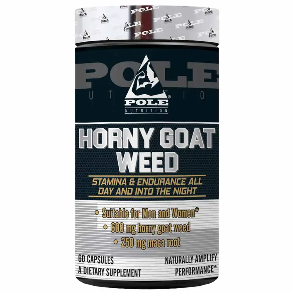 Pole Nutrition Horny Goat Weed,  60 capsules