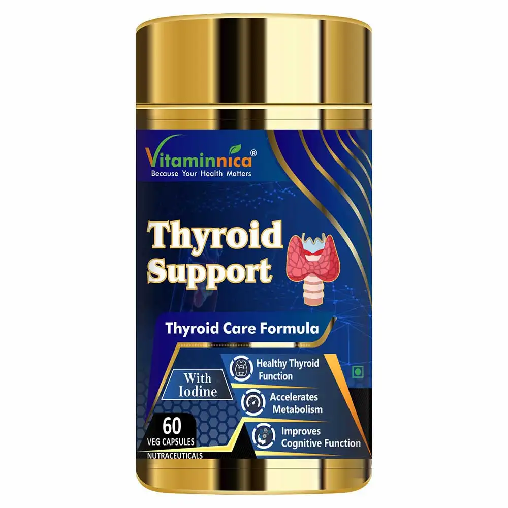 Vitaminnica Thyroid Support,  60 veggie capsule(s)