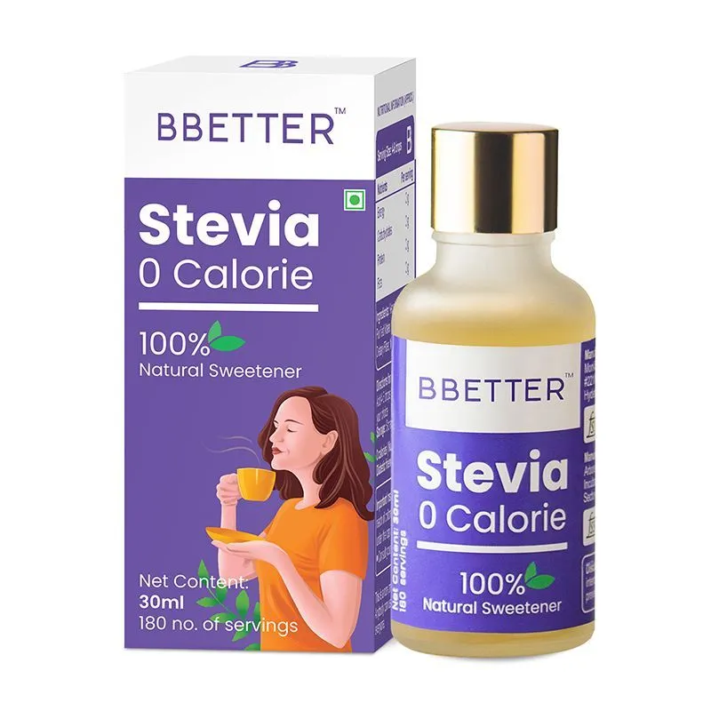 BBETTER Stevia Drops Liquid Sugar Free