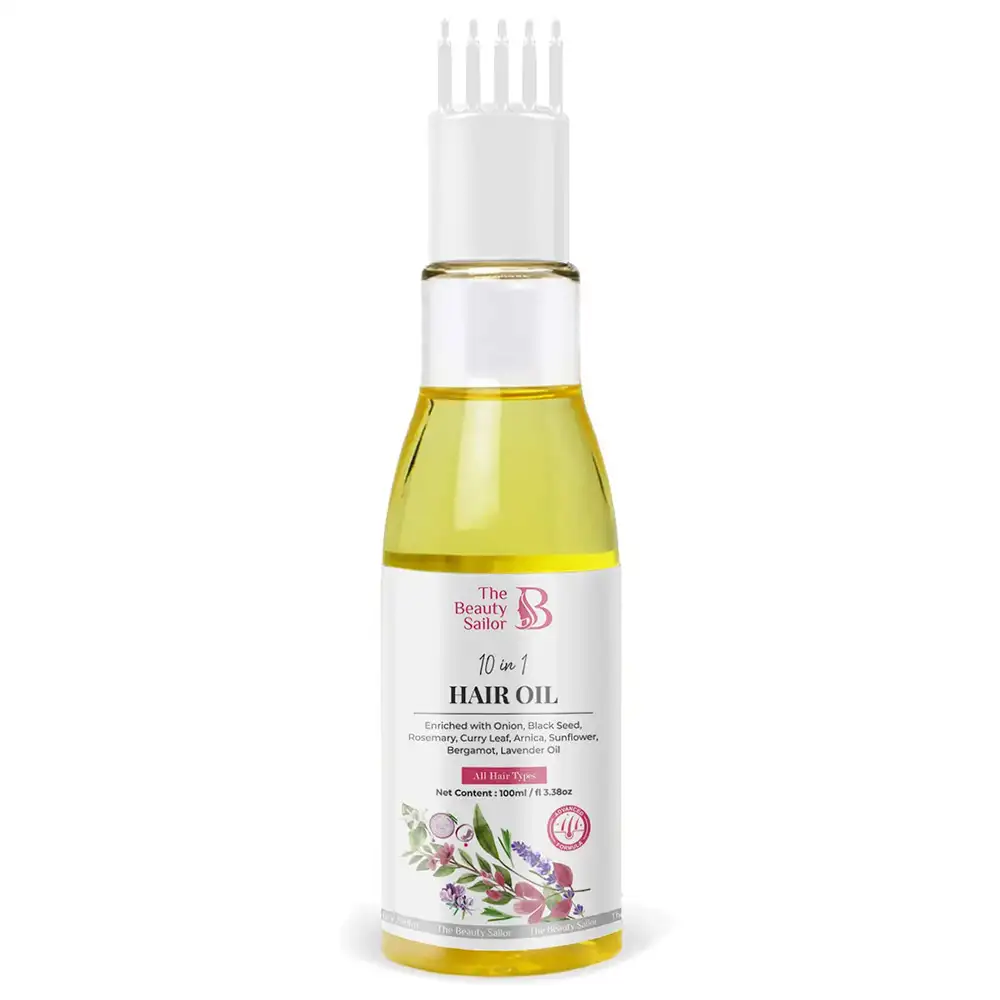 The Beauty Sailor 10 in 1 Hair Oil,  100 ml  for All Hair Types