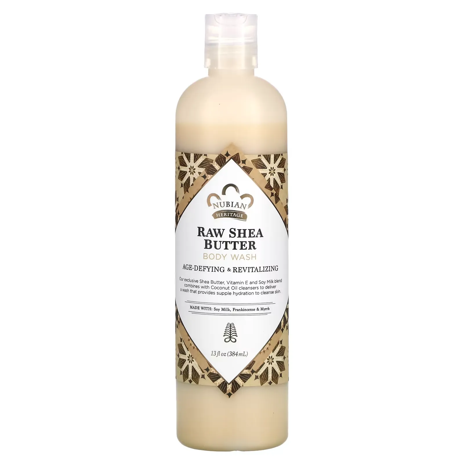 Body Wash, Raw Shea Butter, 13 fl oz (384 ml)