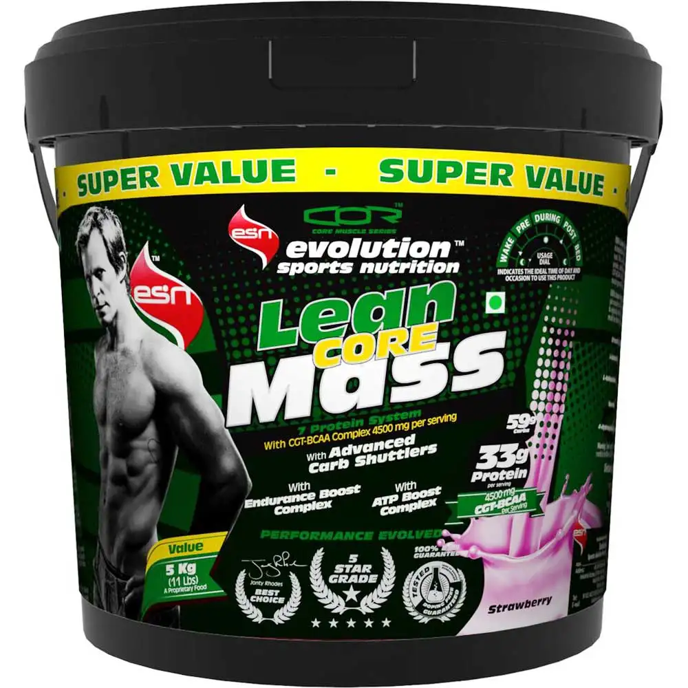 ESN Lean Core Mass,  11 lb  Strawberry