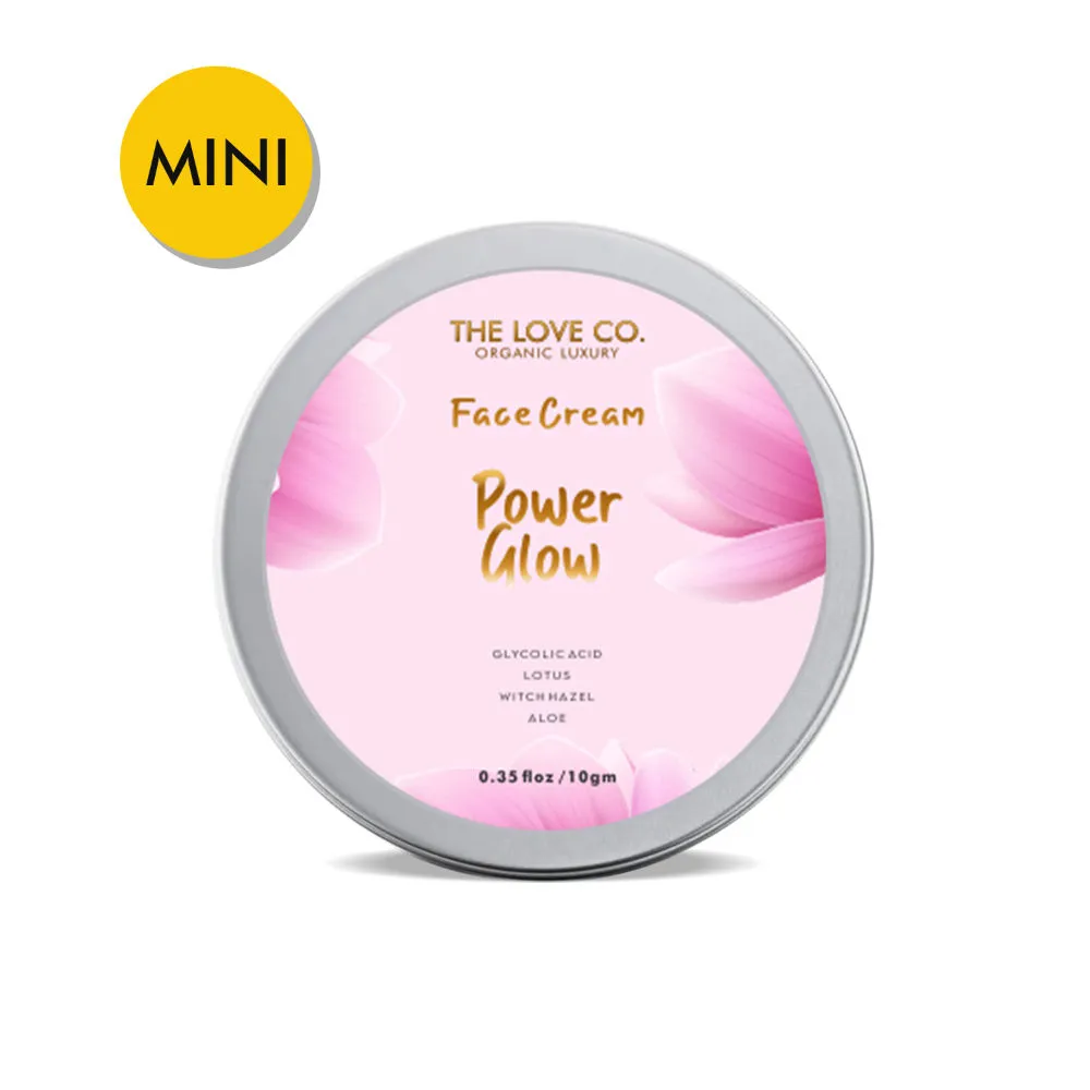 The Love Co. Organic Luxury Face Cream Power Glow