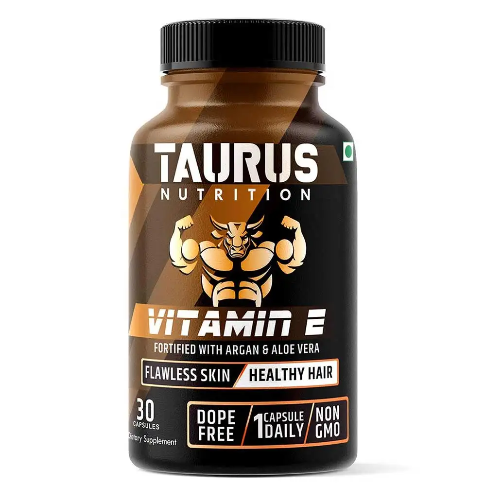 Taurus Nutrition Vitamin E,  30 capsules