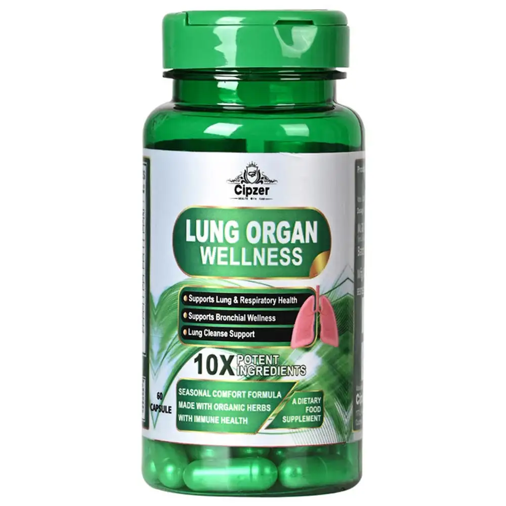 Cipzer Lung Organ Wellness,  60 capsules