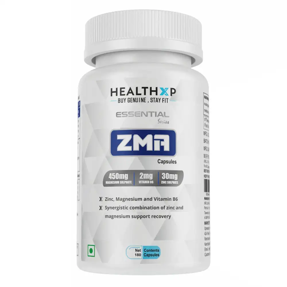 HealthXP ZMA,  180 capsules  Unlfavoured