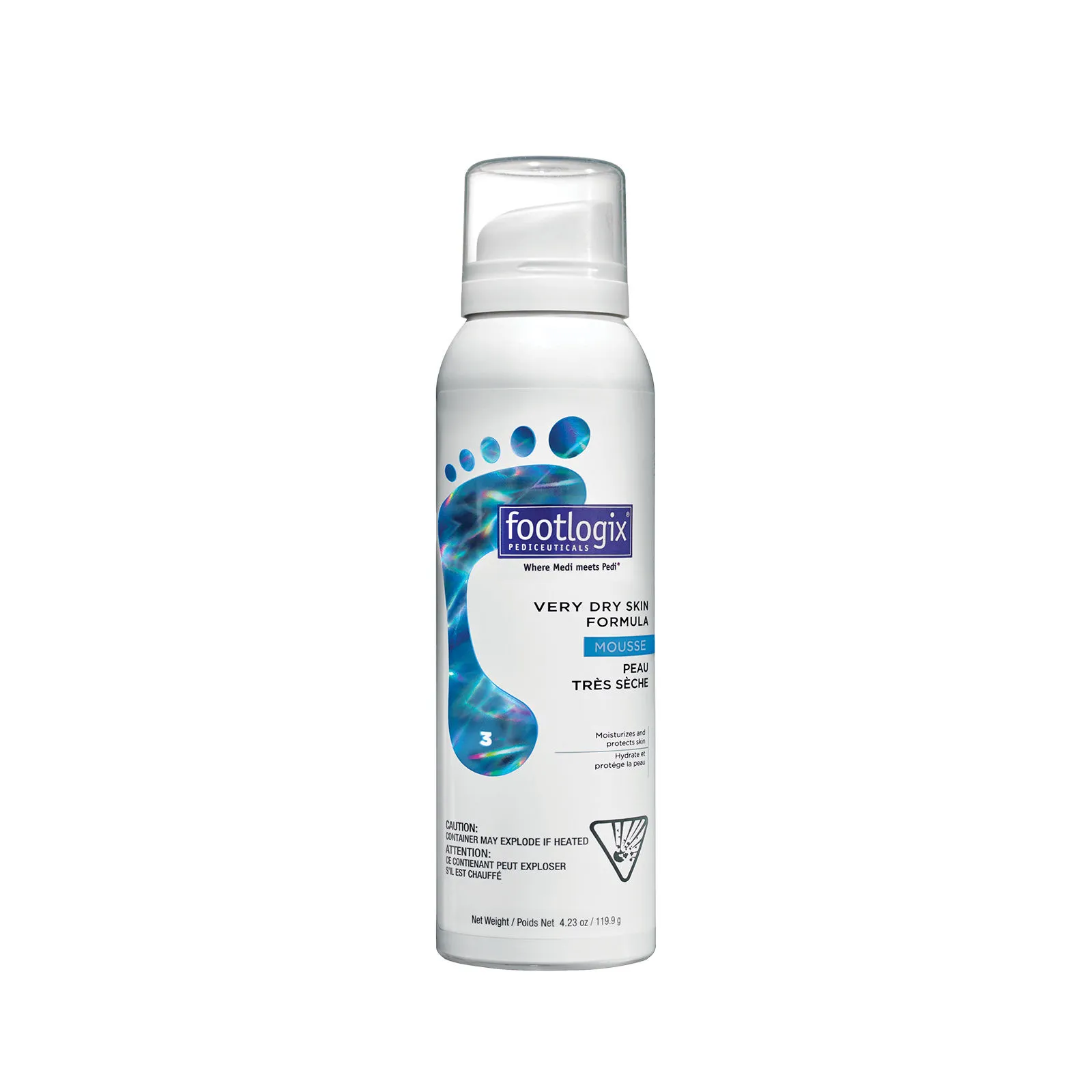 Footlogix Pediceuticals Very Dry Skin Formula Mousse