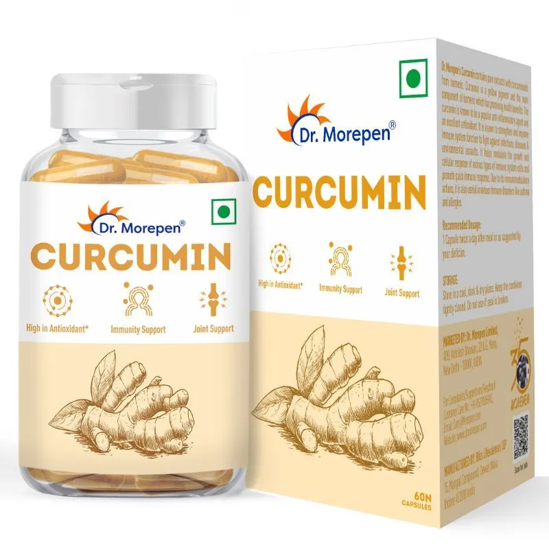 Dr. Morepen Curcumin Capsules For Immunity & Joint Support