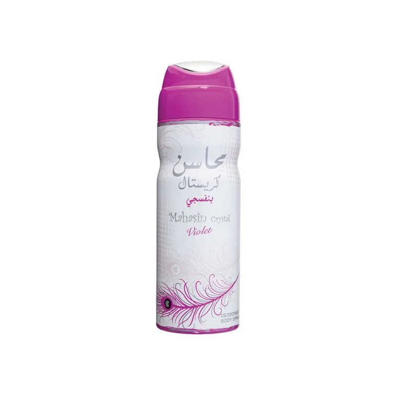 Lattafa Mahasin Voilet Long Lasting Perfumed Deodorant