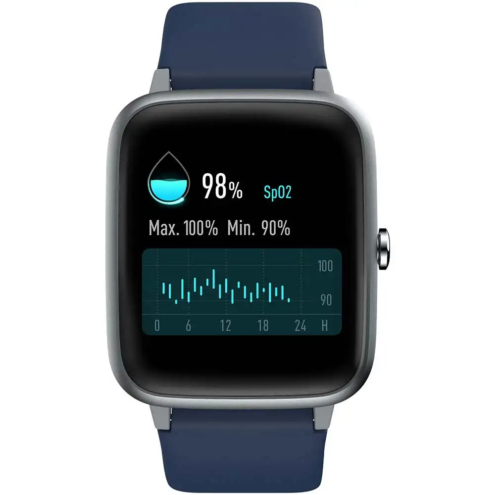 Noise ColorFit Pro 2 Oxy Smartwatch,  Royal Blue