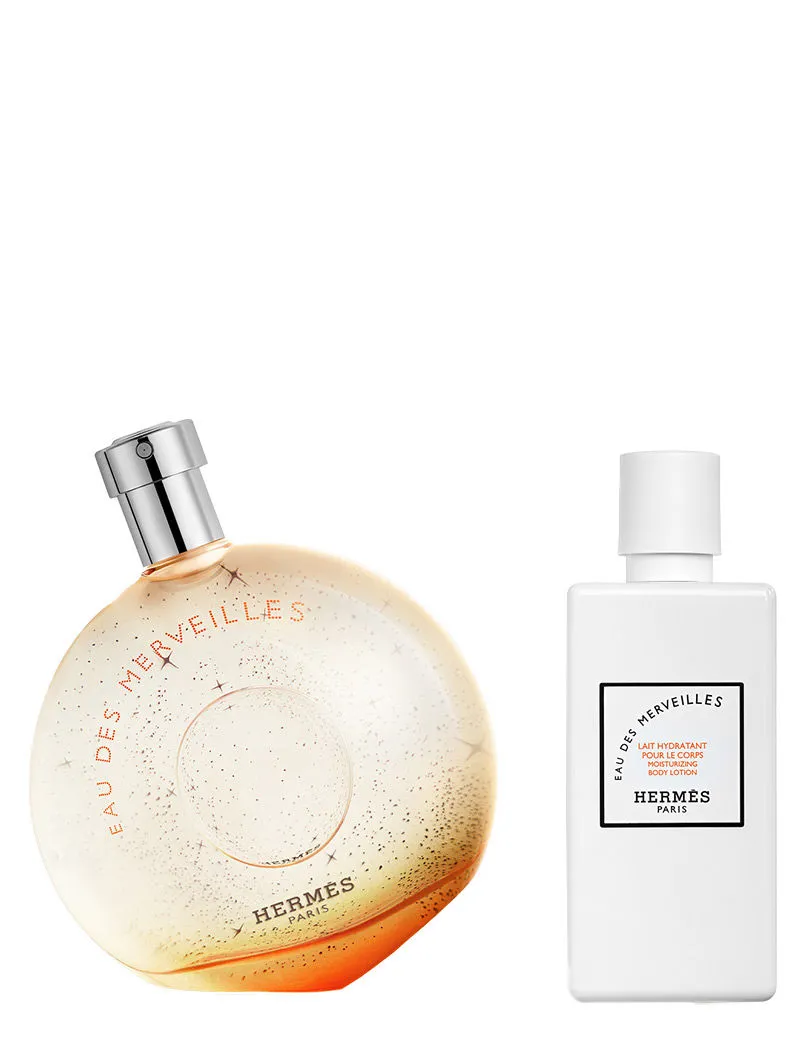 HERMES Eau Des Merveilles Gift Set Eau De Toilette