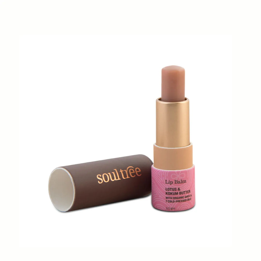 SoulTree Lotus & Kokum Butter Lip Balm