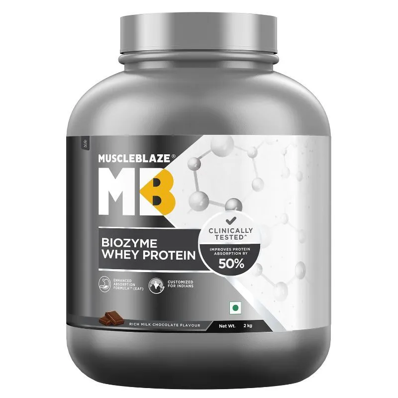 Muscleblaze Biozyme Whey Protein - Rich Milk Chocolate