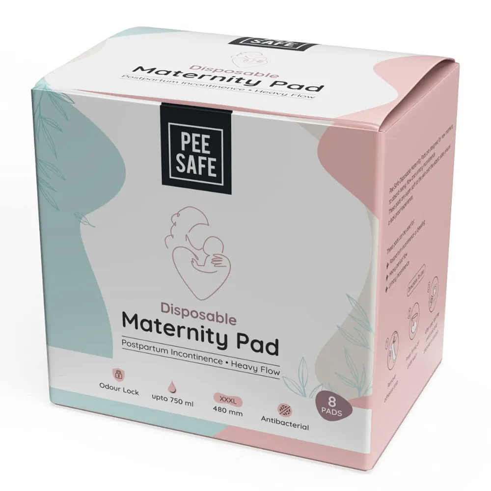 Pee Safe Disposable Maternity Pads - Pack of 8