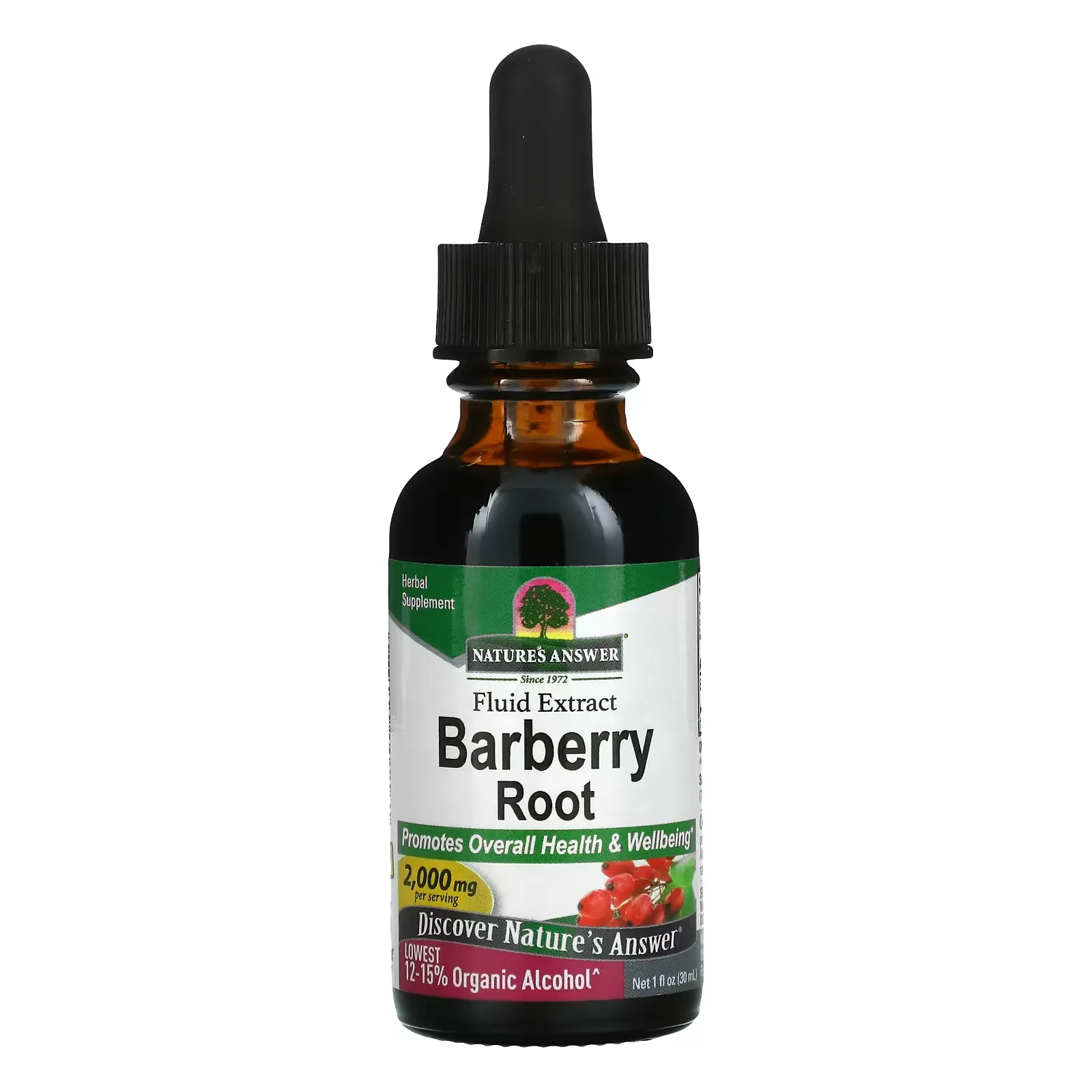 Barberry Root, 2,000 mg, 1 fl oz (30 ml)