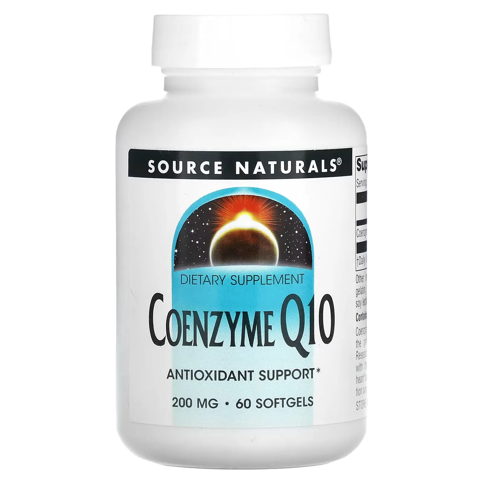 Coenzyme Q10, 200 mg, 60 Softgels