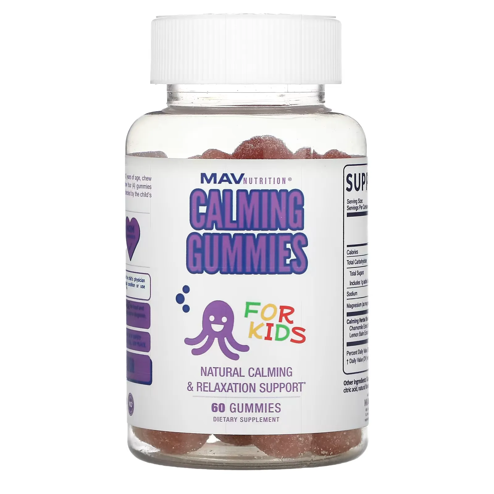 Calming Gummies, For Kids, Mixed Berry, 60 Gummies