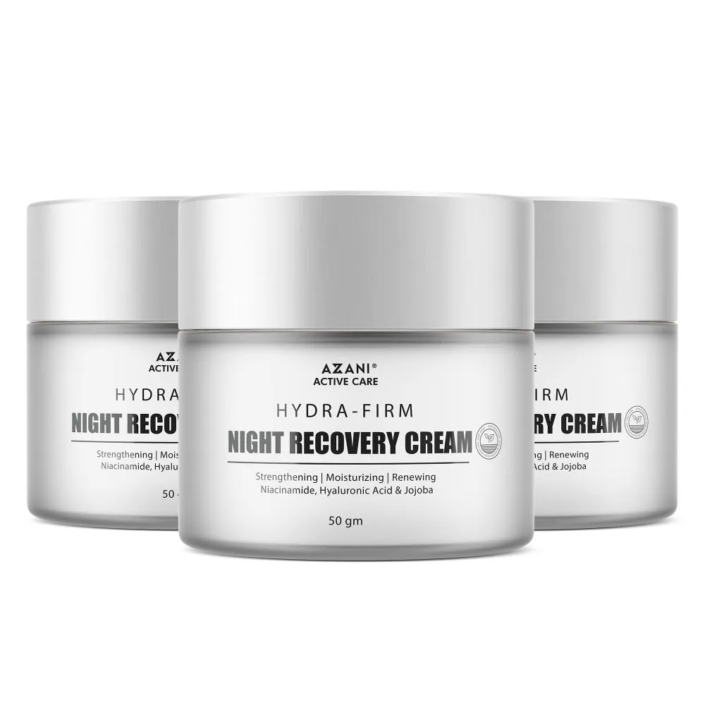 Azani Active Care Night Recovery Cream - Pack of 3