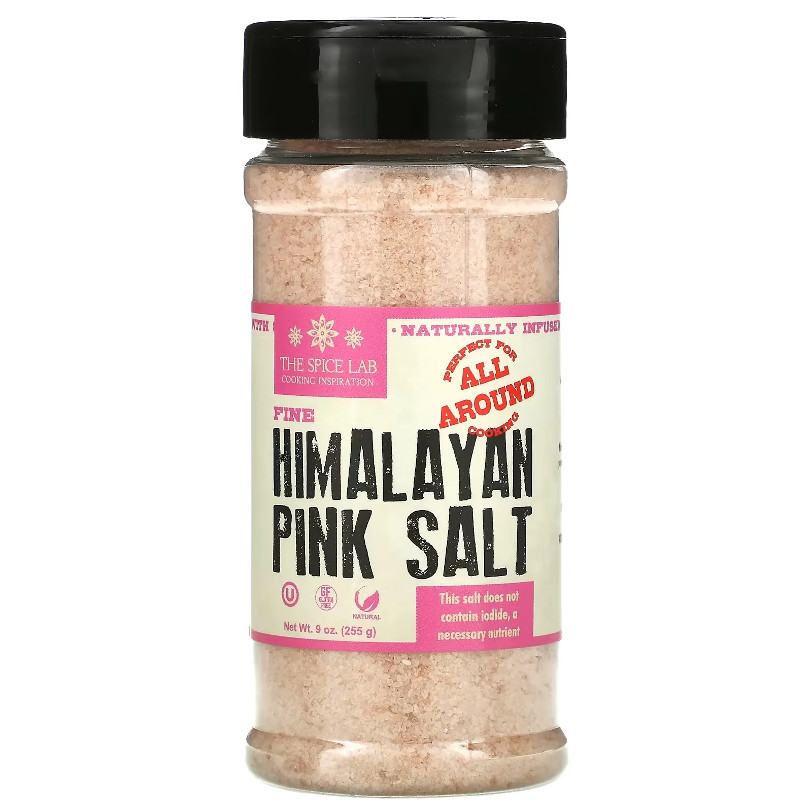 Himalayan Pink Salt, Fine, 9 oz (255 g)