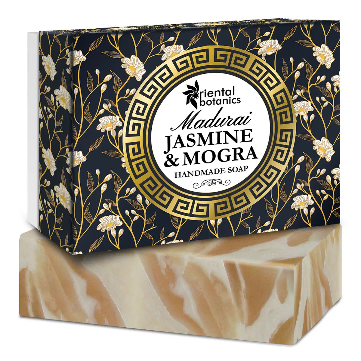 Oriental Botanics Madurai Jasmine & Mogra Handmade Soap