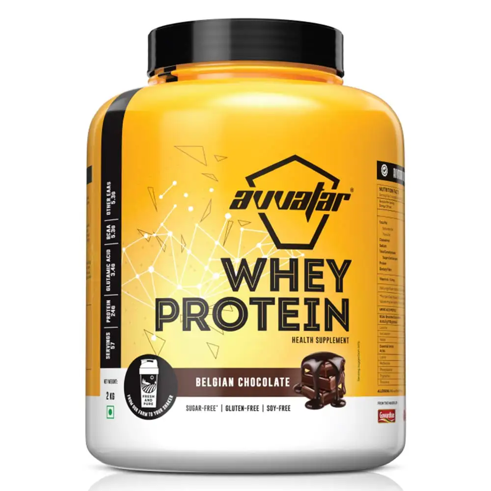 Avvatar Whey Protein,  4.4 lb  Belgian Chocolate