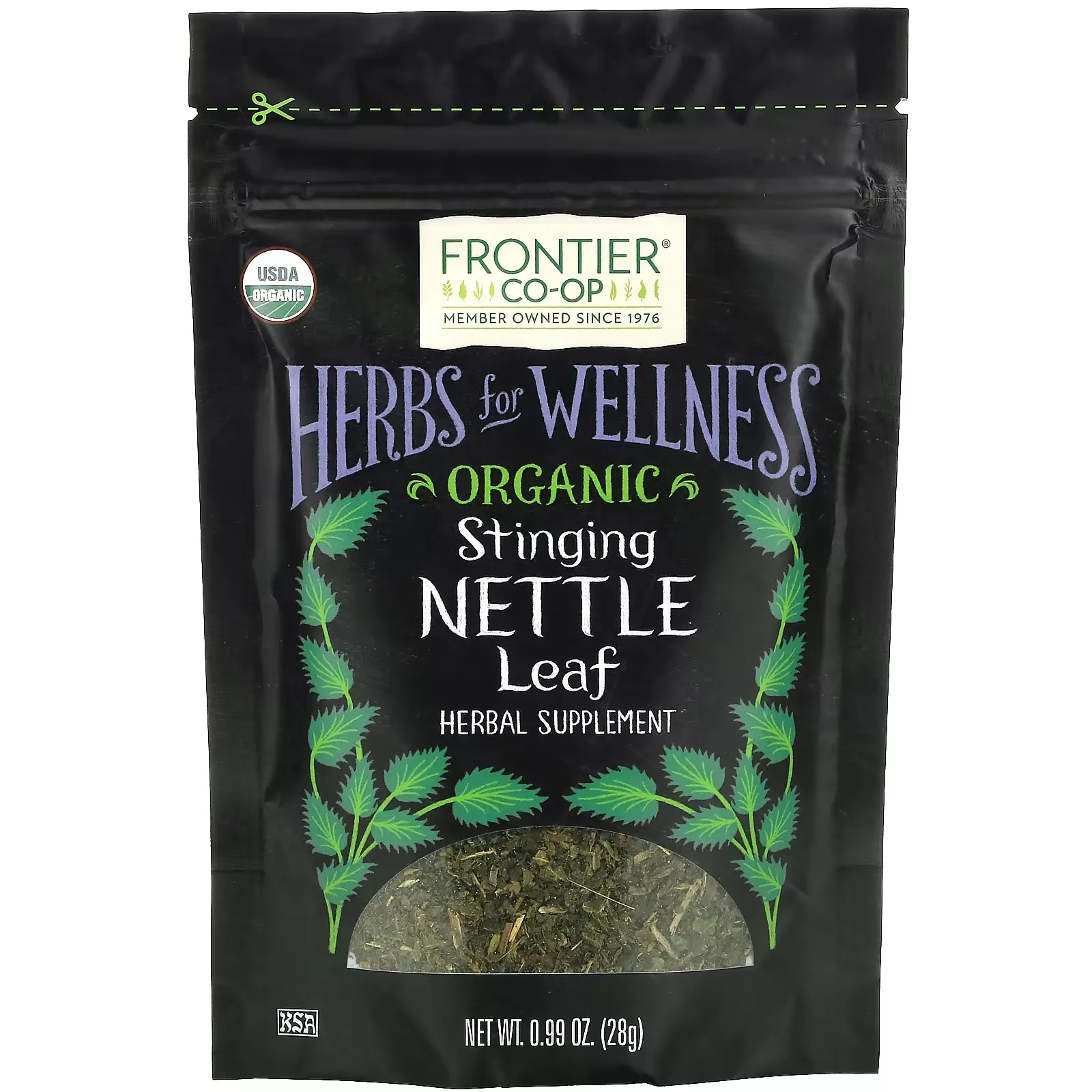 Organic Stinging Nettle Leaf, 0.99 oz (28 g)