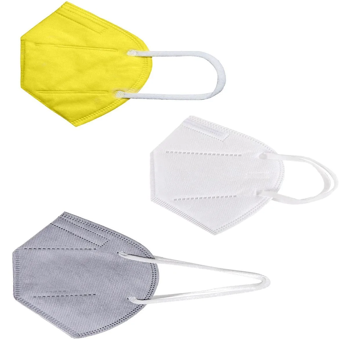 Fabula Pack of 3 Kn95/N95 Anti-Pollution Reusable 5-Layer Mask