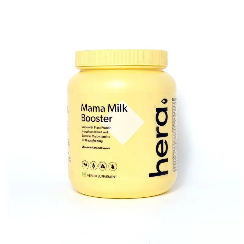 Hera - Mama Milk - Plant Nutrition and Lactation Powder - Kesar Badam or Chocolate Almond Flavor