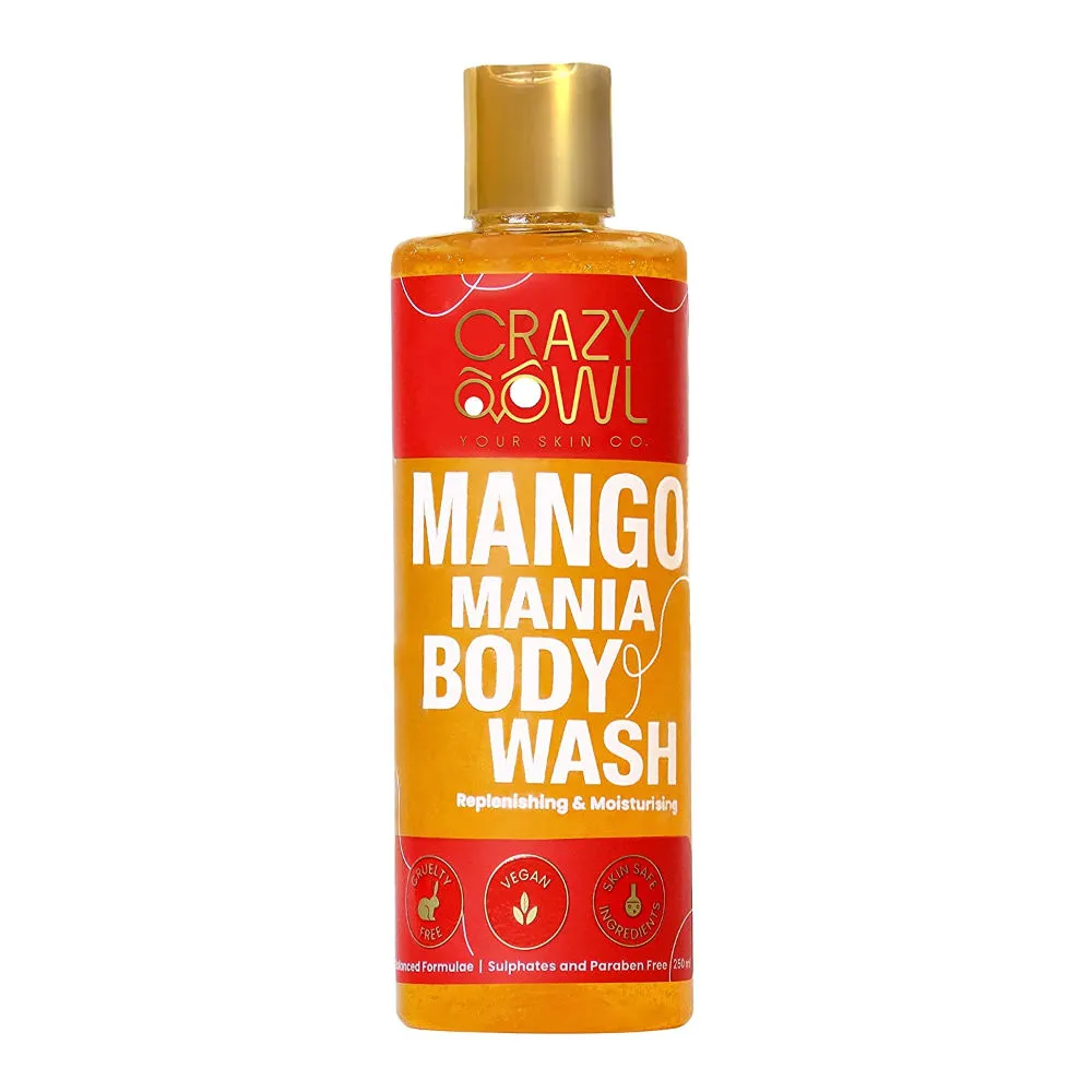 Crazy Owl Your Skin Co. Mango Mania Body Wash Replenishing & Moisturising