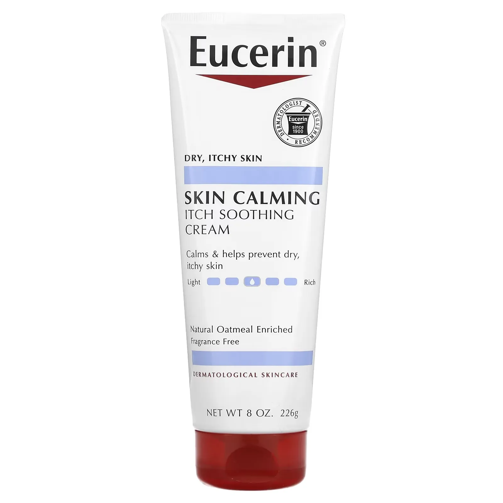 Skin Calming Itch Soothing Cream, Dry, Itchy Skin, Fragrance Free, 8 oz (226 g)