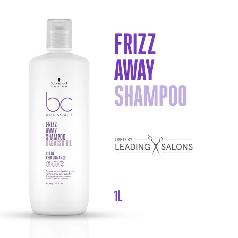 Schwarzkopf Professional Bonacure Frizz Away Shampoo with Babassu Oil